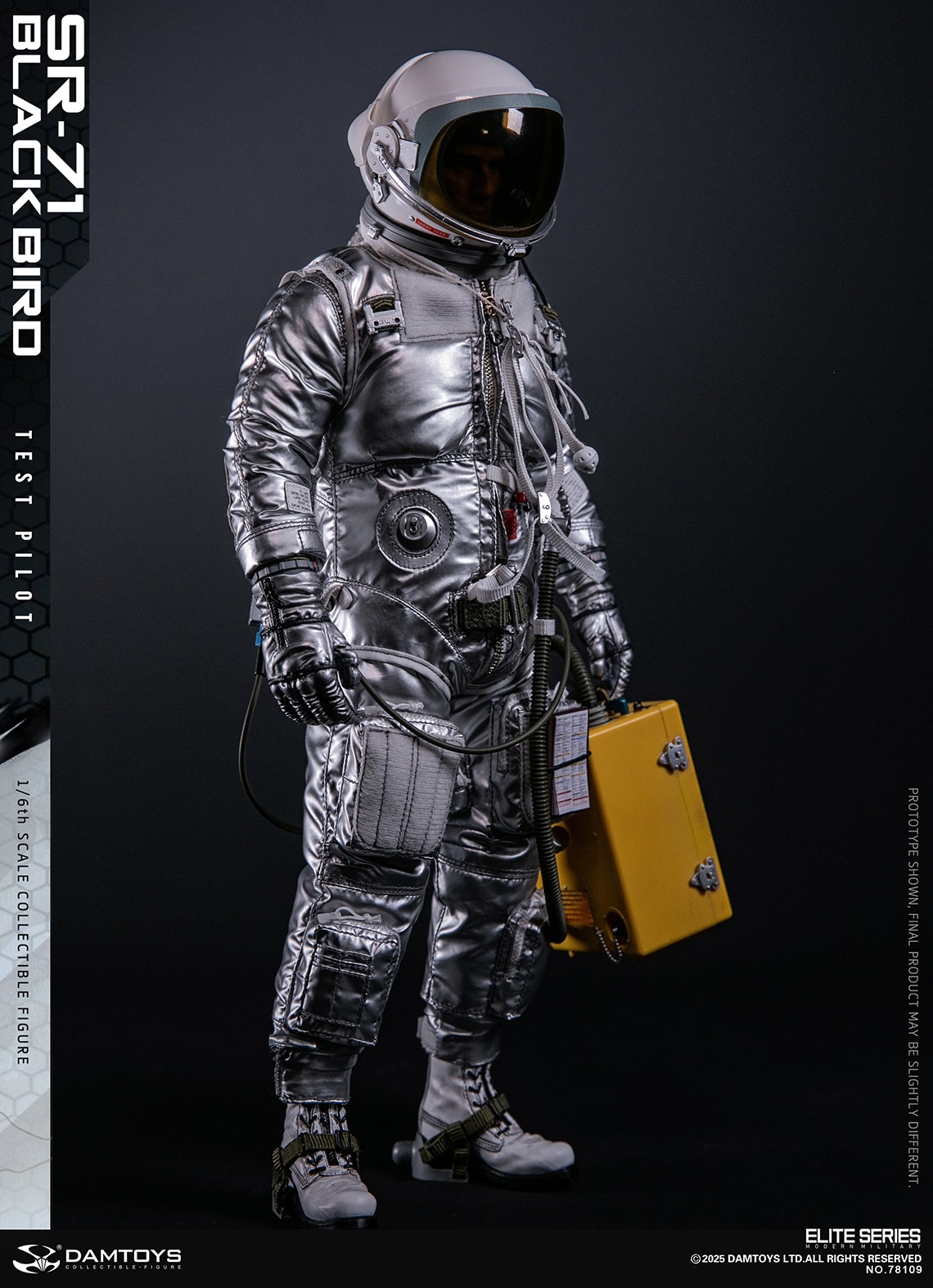 SR-71 Blackbird Test Pilot NO78109 (Licensed) 1/6 Scale Statue(GK) -DAMTOYS