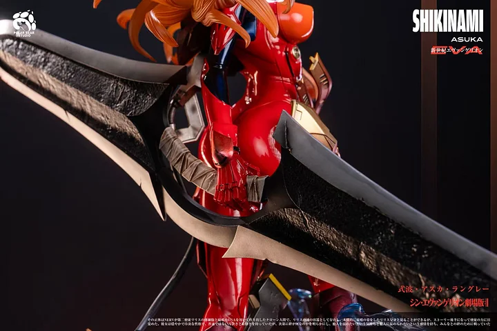 Polar Bear Studio - Neon Genesis Evangelion Asuka Ayanami Rei Resonance Series #1 Asuka Statue 