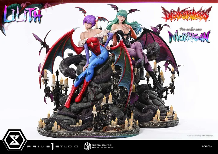 Real Elite Masterline Darkstalkers Lilith REMDKS-02 REMDKS-02S (Licensed) Action Figure Statue(GK) - Prime 1 Studio-KWII-GK