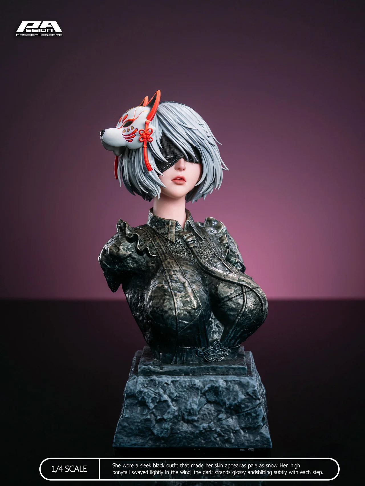 Stellar Blade Eve cos YoRHa No2 Type Bn Statue (GK) - PA Create Studio
