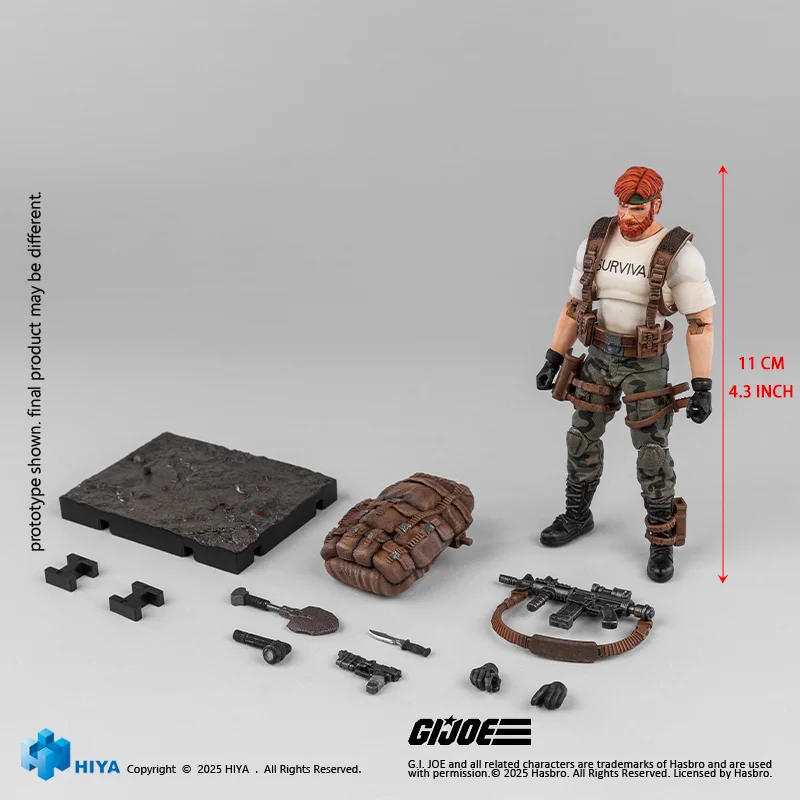 G.I. Joe EXQUISITE MINI Series 1/18 Scale Action Figure EMG0370 (Licensed) Statue(GK) - HIYA Toys