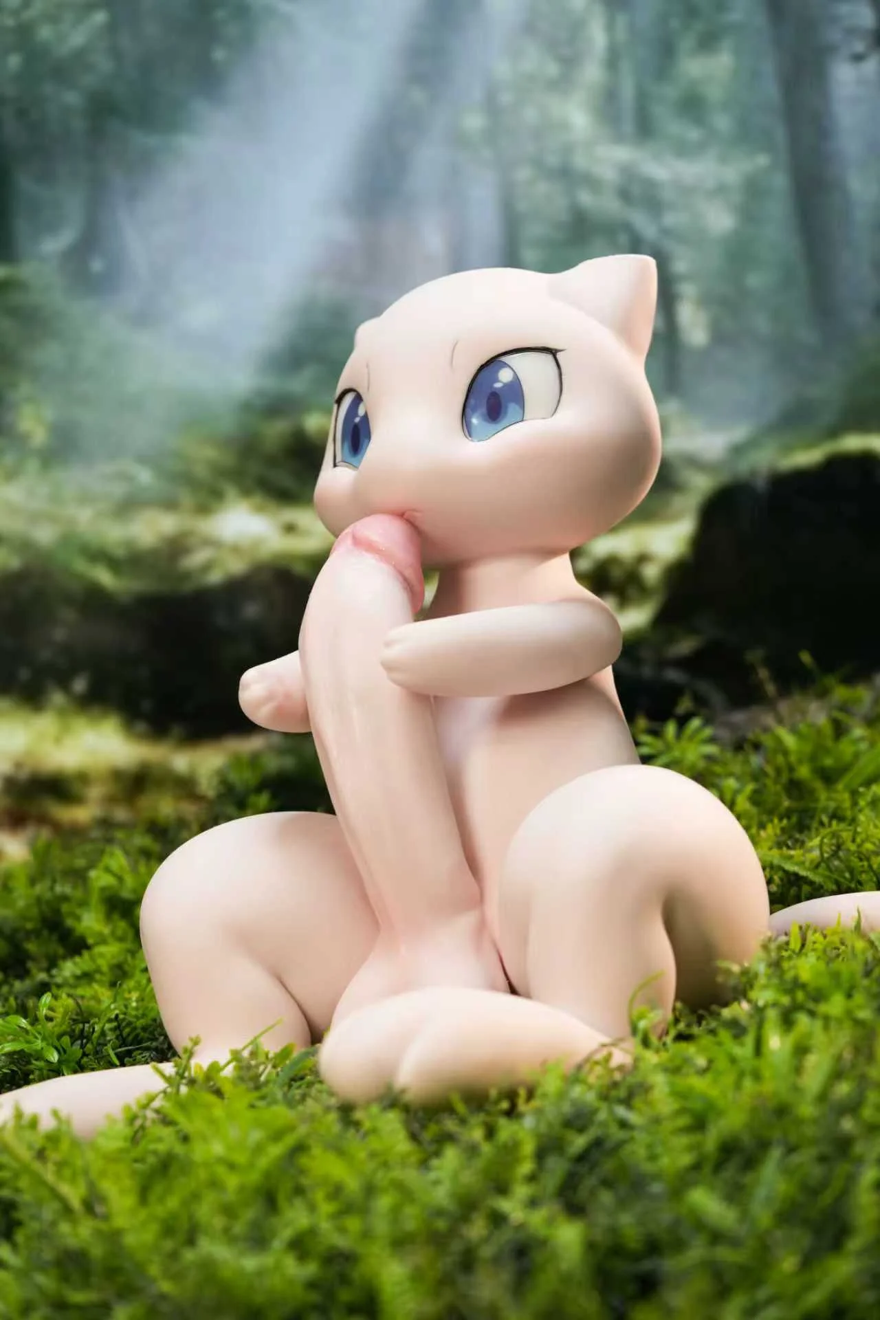 Spirit Demon Studio - Mew Pokemon Statue