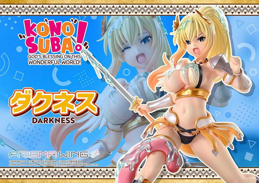 The anime KONOSUBA Gods blessing on this wonderful world DARKNESS 1/7  Figure (Licensed) Statue(GK)  - PRISMA WING Studio -KWII-GK
