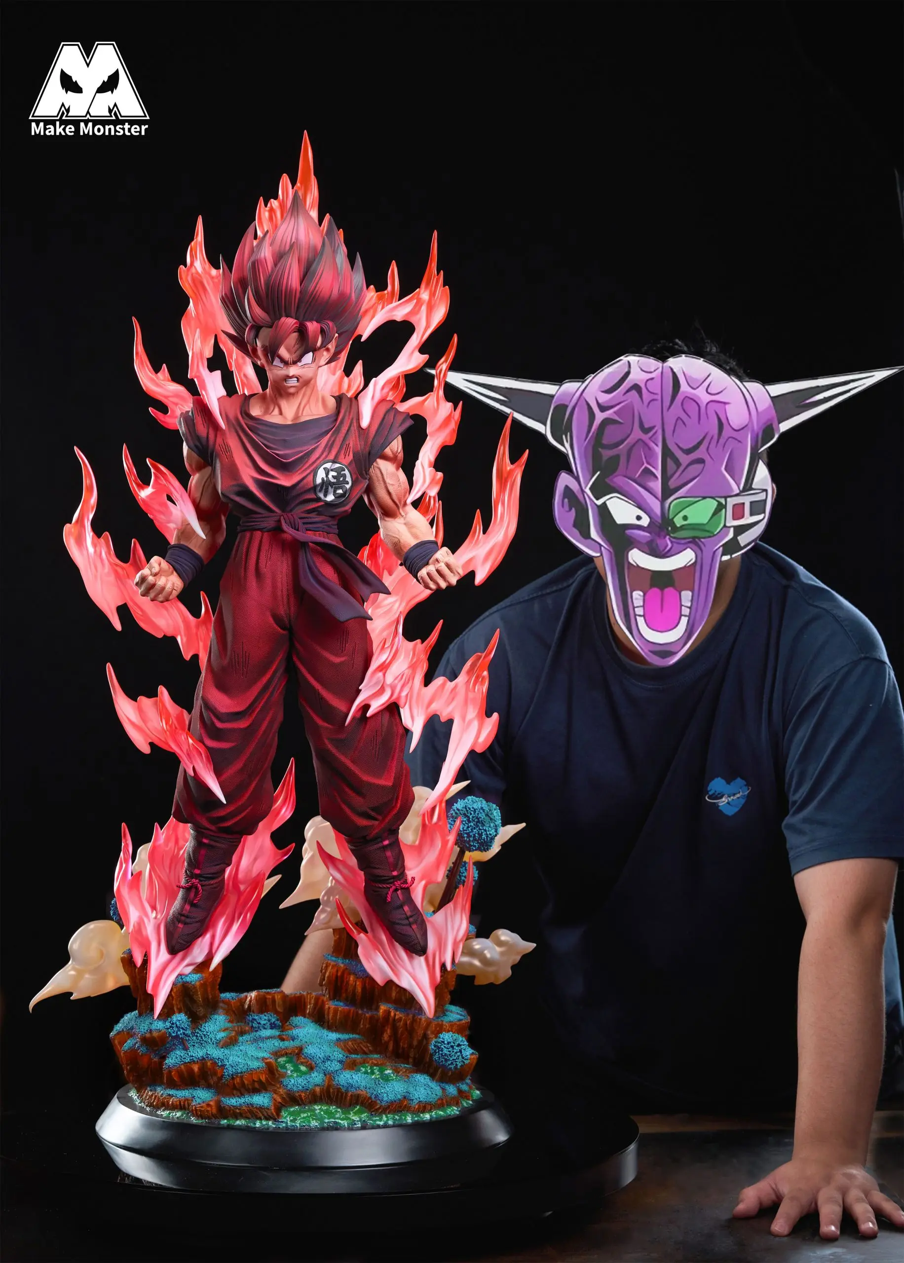 Make Monster Studio - Dragon Ball Kaioken Goku Statue(GK)