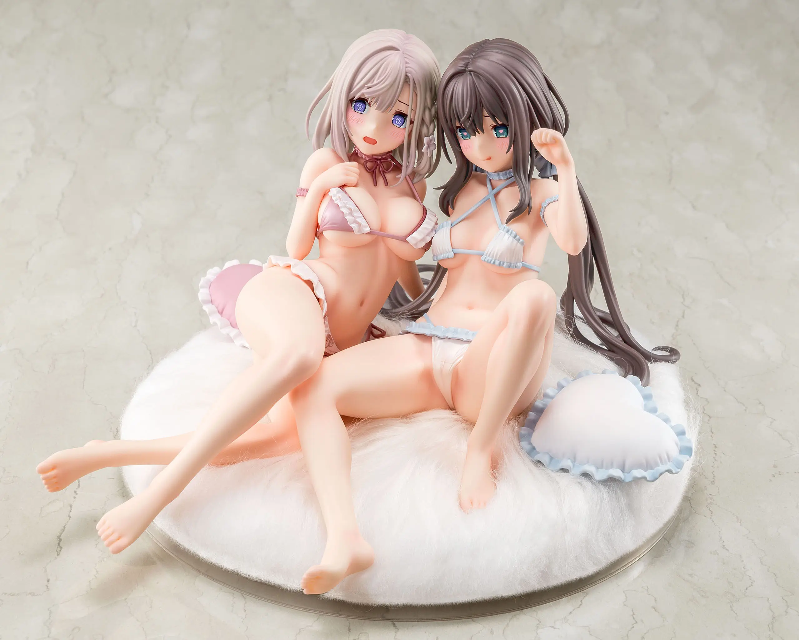 HAKOIRI MUSUME - Hoshimiya Amane & Shimizu Yui illustration by karory (KAROMIX) 1/6 Complete Figure (Licensed)Statue(GK) 