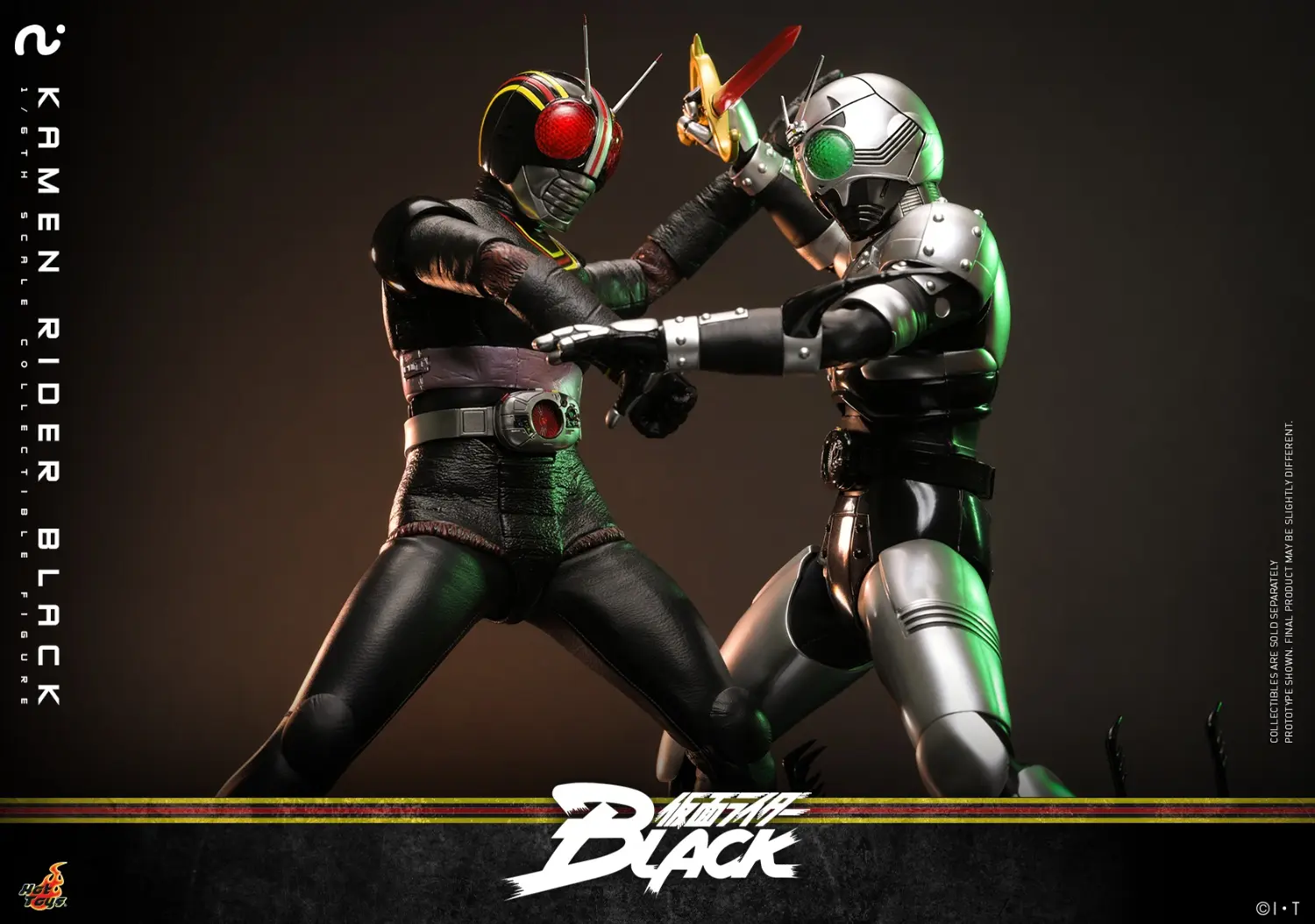 Hottoys -  Kamen Rider Black & Shadow Moon & Battle Hopper 1/6th scale TMS158 TMS159 TMS161 (Licensed) Statue(GK)