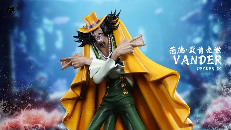 ONE PIECE-VANDER DECKEN IX STATUE GK-BLACK STUDIO Pre-sale