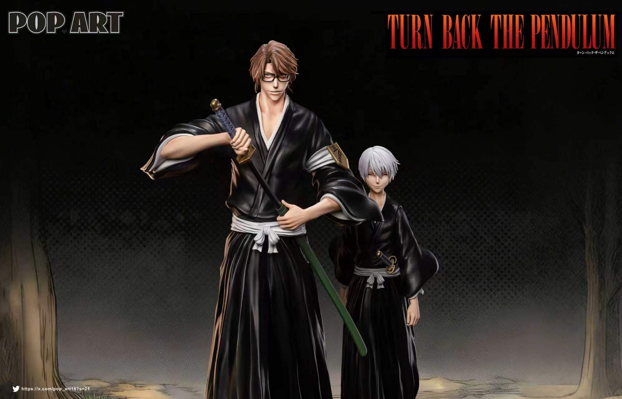 POP.ART Studio Sousuke Aizen X Gin Ichimaru Bleach