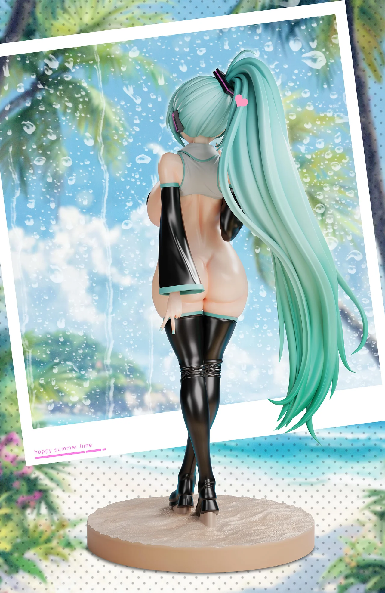 Project Sekai Ponytail Hatsune Miku Statue(GK) (Adult 18+)-Thistles and thorns Studio