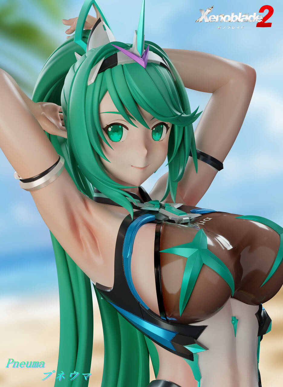 Xenoblade Chronicles 2 Swimsuit Pneuma Statue(GK) (Adult 18+)-BGA Studio