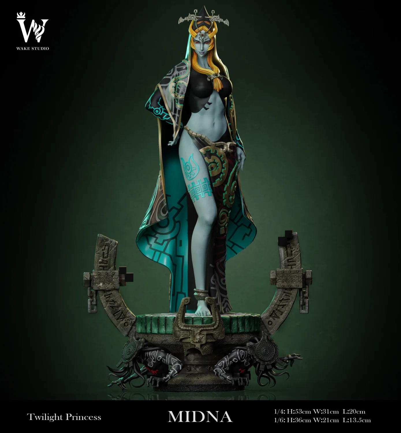 Wake Studio - The Legend of Zelda Adult Midna Statue 