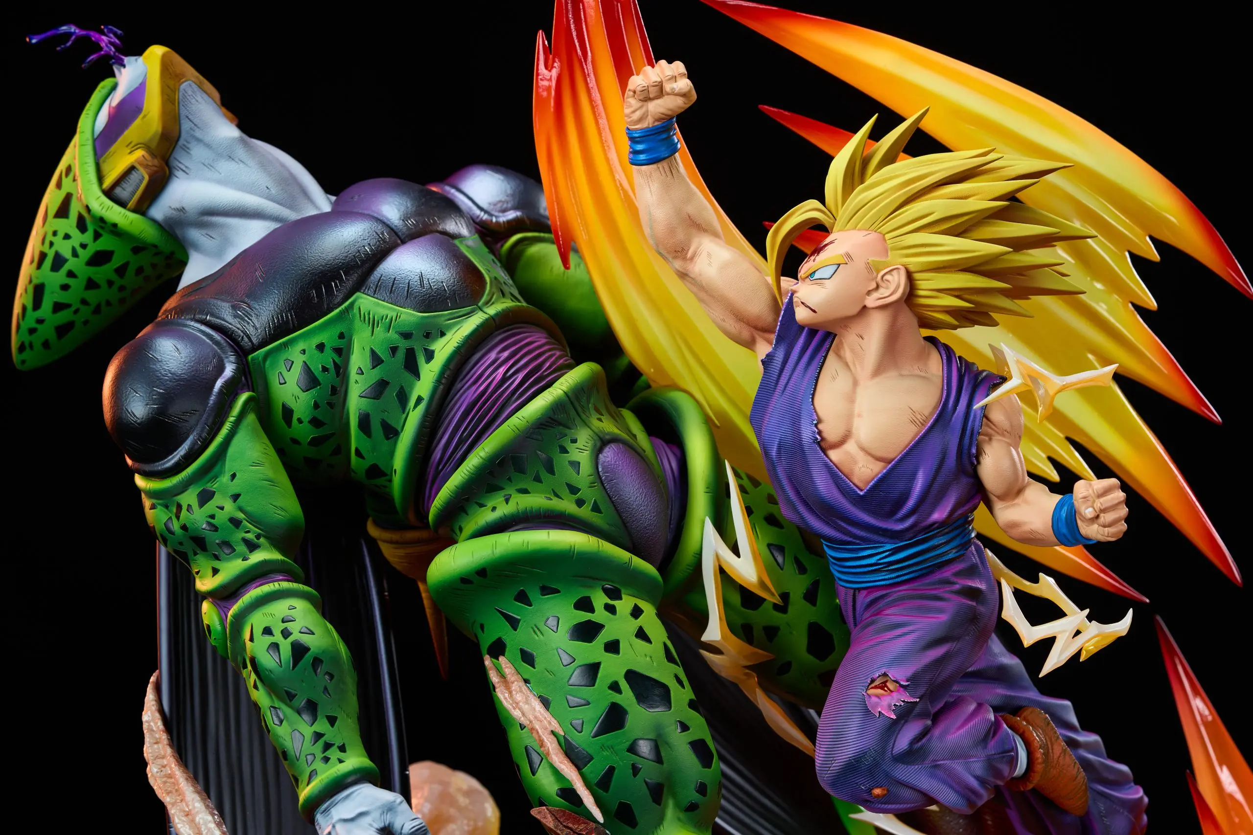 KD Collectibles Studio - Dragon Ball Gohan vs Cell  Statue(GK)