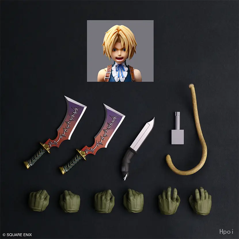 SQUARE ENIX - Final Fantasy IX PLAY ARTS True Zidane Tribal Figure (Licensed)Action Figure