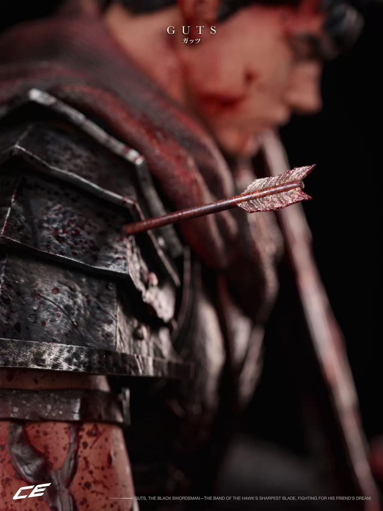 CE Studio Guts Leaning Against Tree Berserk Statue