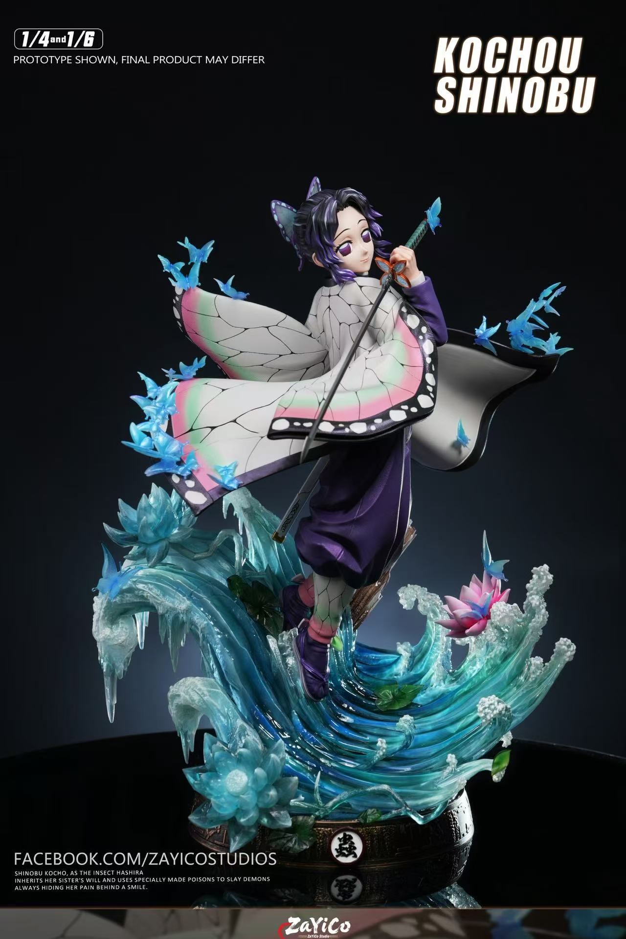 Zayico Studio Shinobu Kocho Insect Hashira Demon Slayer
