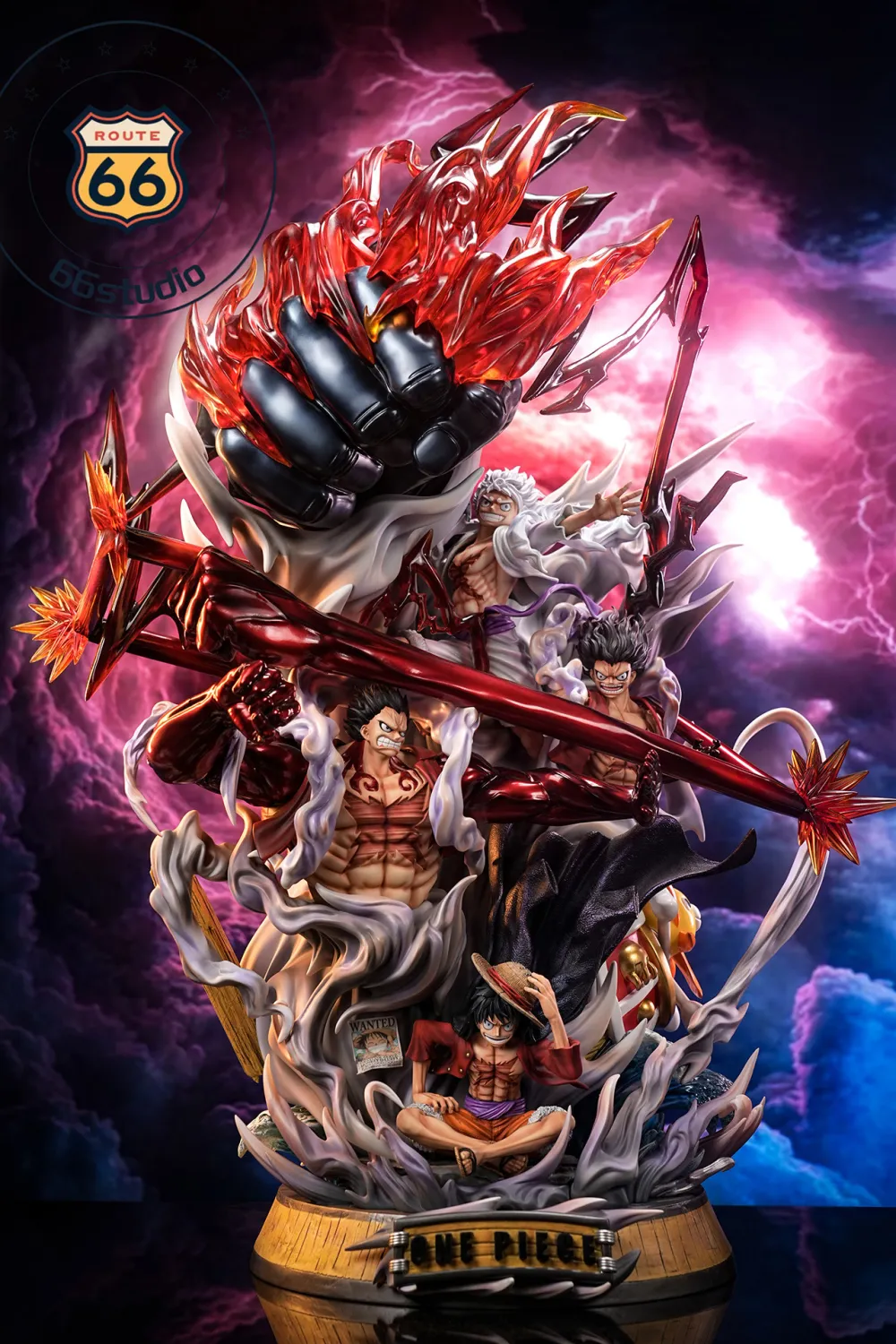 66 Studio - One Piece Luffy the Endless Deluxe Collector Edition Statue(GK) 