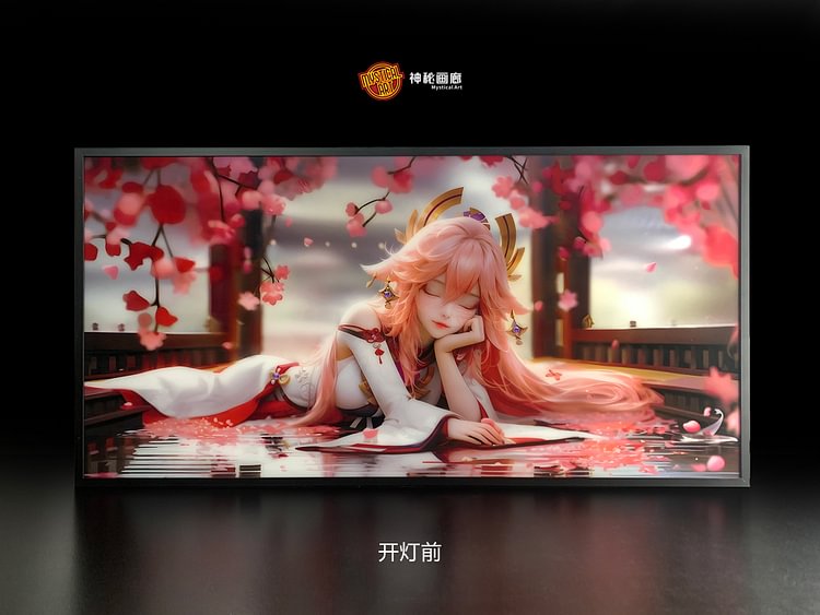 Genshin Impact - Decorative Painting of Yae Miko Scene，Mystical Art Studio -KWII-GK
