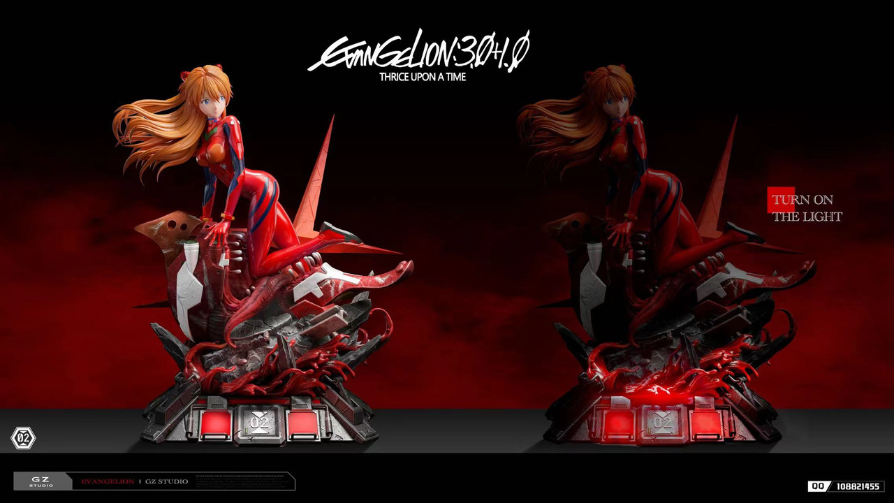 EVA Asuka Langley Soryu with LED Statue(GK) - GZ Studio