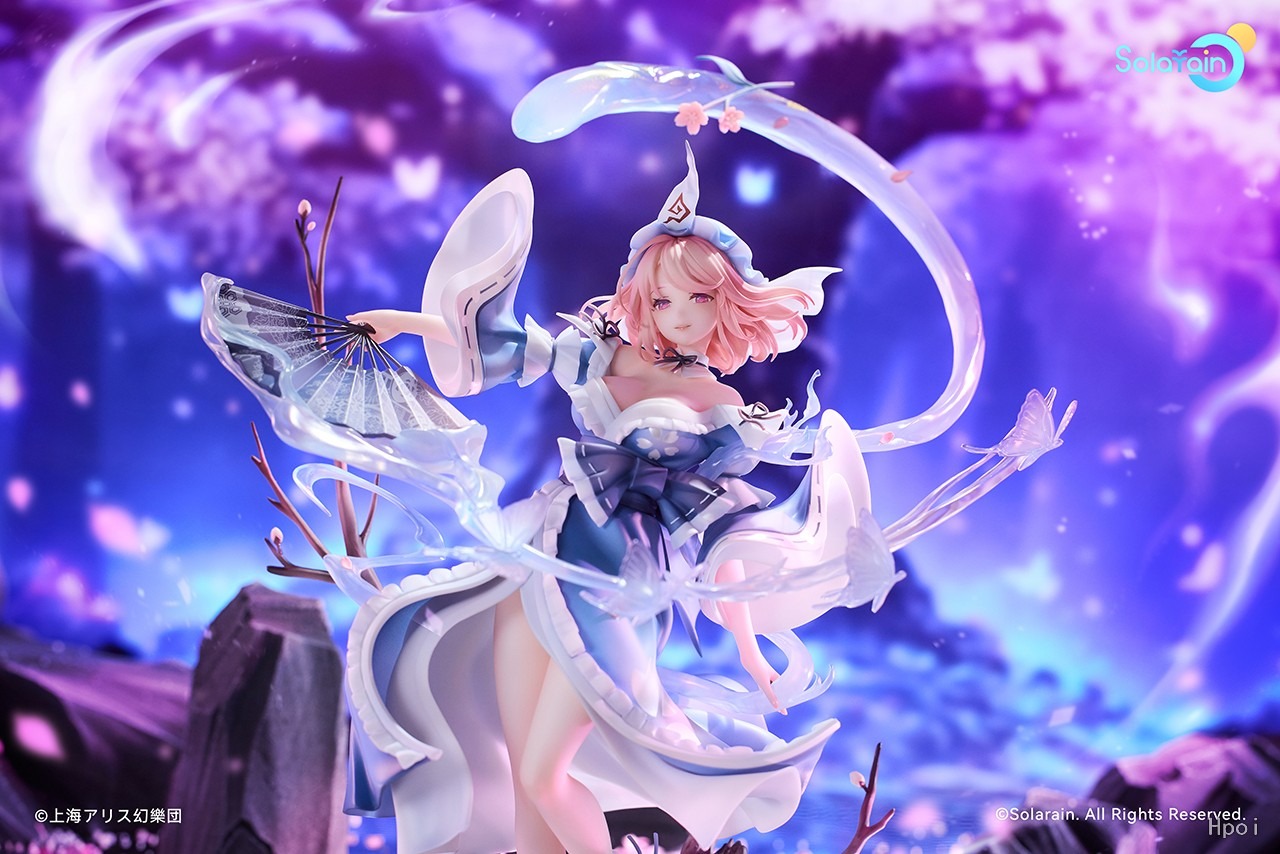 Touhou Project Yuyuko Saigyouji: Seamless Spirit Ver. (Licensed) Statue (GK) -Solarain Toys 