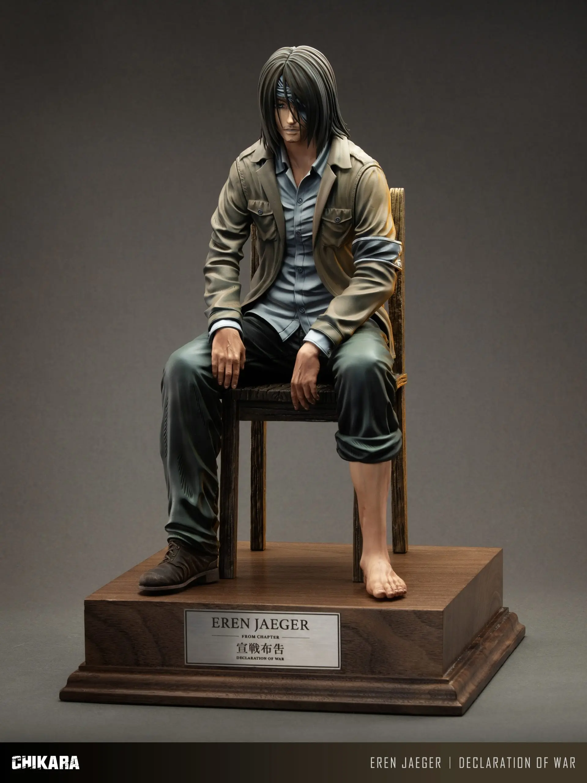 CHIKARA Studio - Attack on Titan Eren Jaeger Statue(GK)