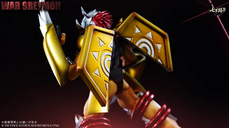 Digimon Series 02 Dual Pose WarGreymon Statue (GK) -QILILU Studio