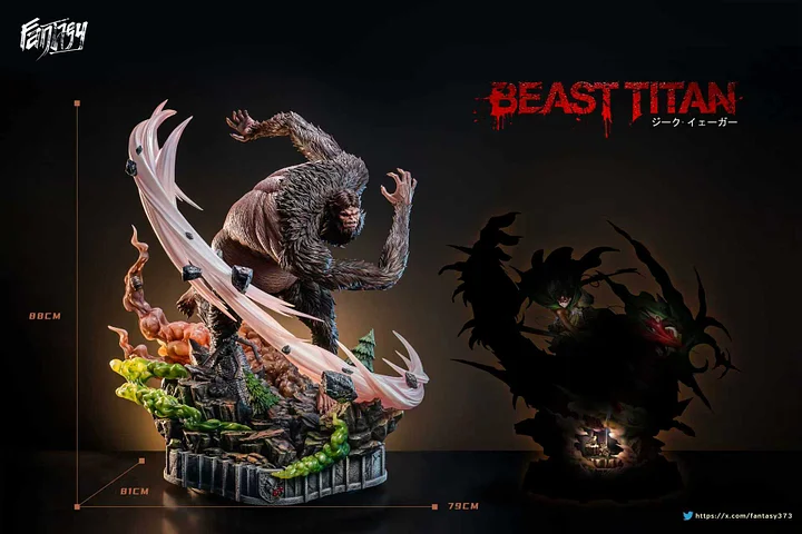 FANTASY Studio - Beast Titan with LED Statue 