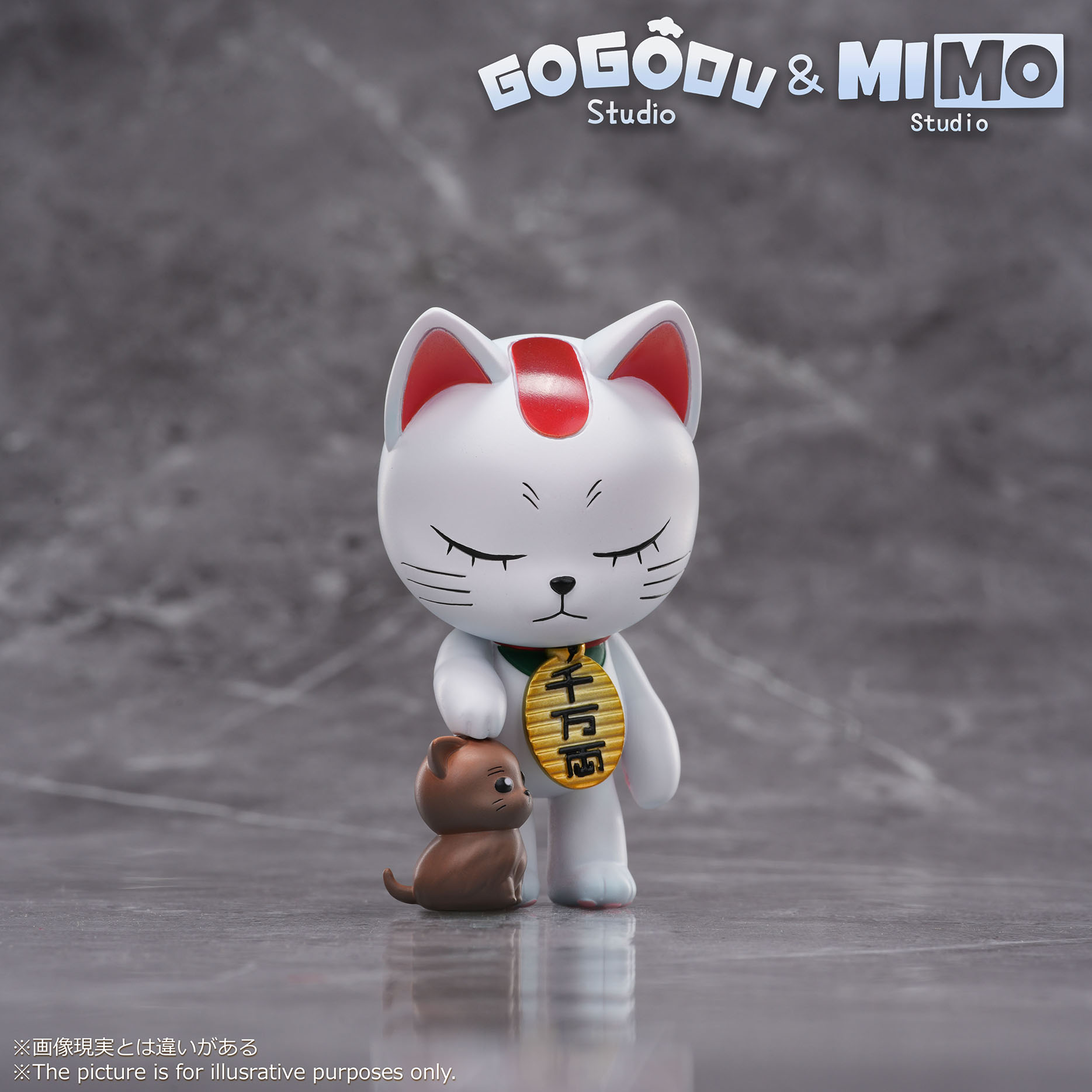 Pre-sale  Bold Party Expressway Granny cute lucky cats second series size about 8cm high (GK)-KWII-GK
