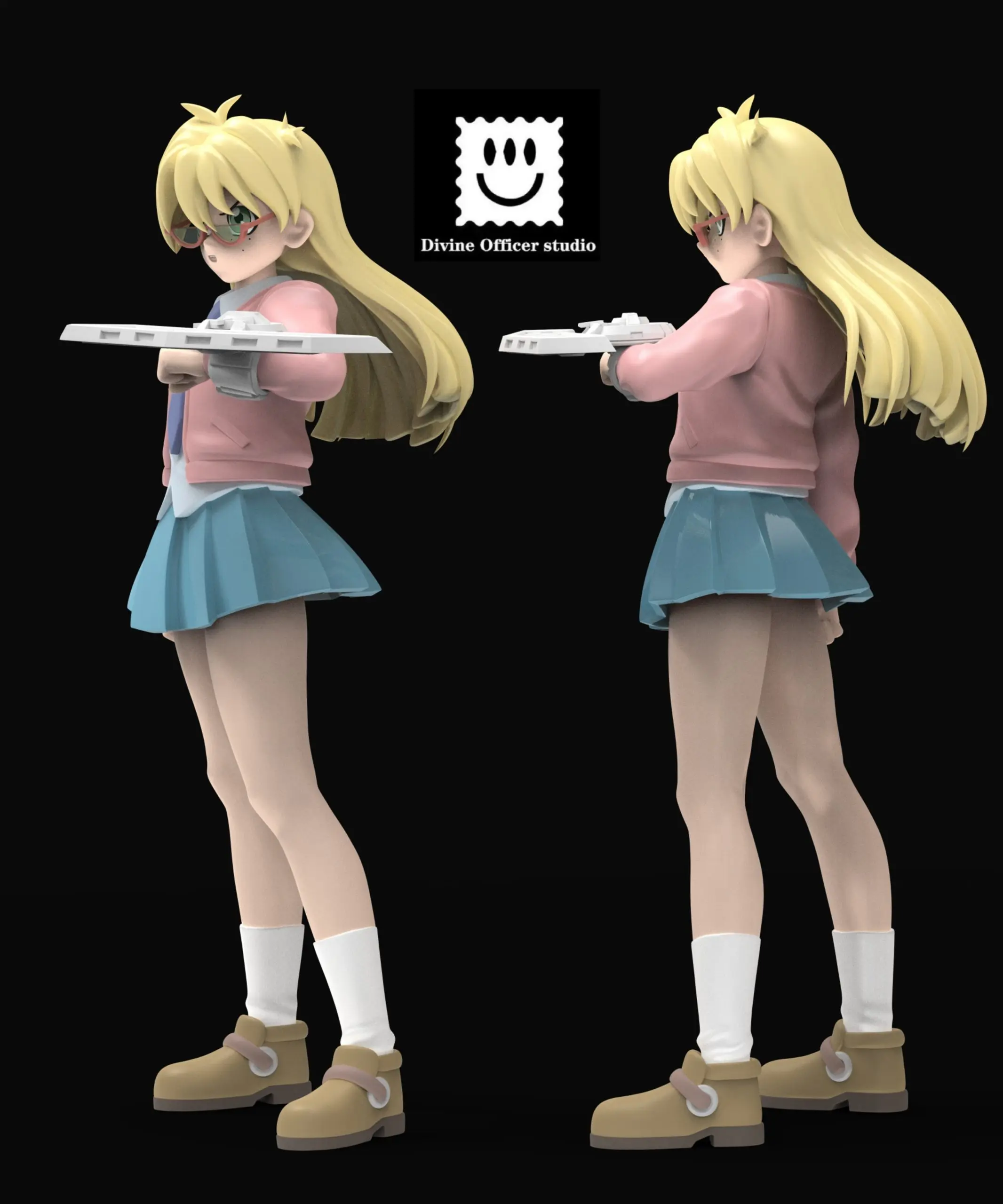 Divine Officer Studio - Yu-Gi-Oh Doma Arc Rebecca Hawkins Statue(GK) 