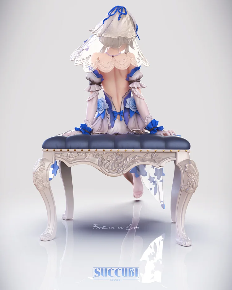 Snowbreak: Containment Zone Lyfe Bestla 1/4 and 1/7 Statue GK (Adult 18+) SUCCUBI Studio Pre-sale