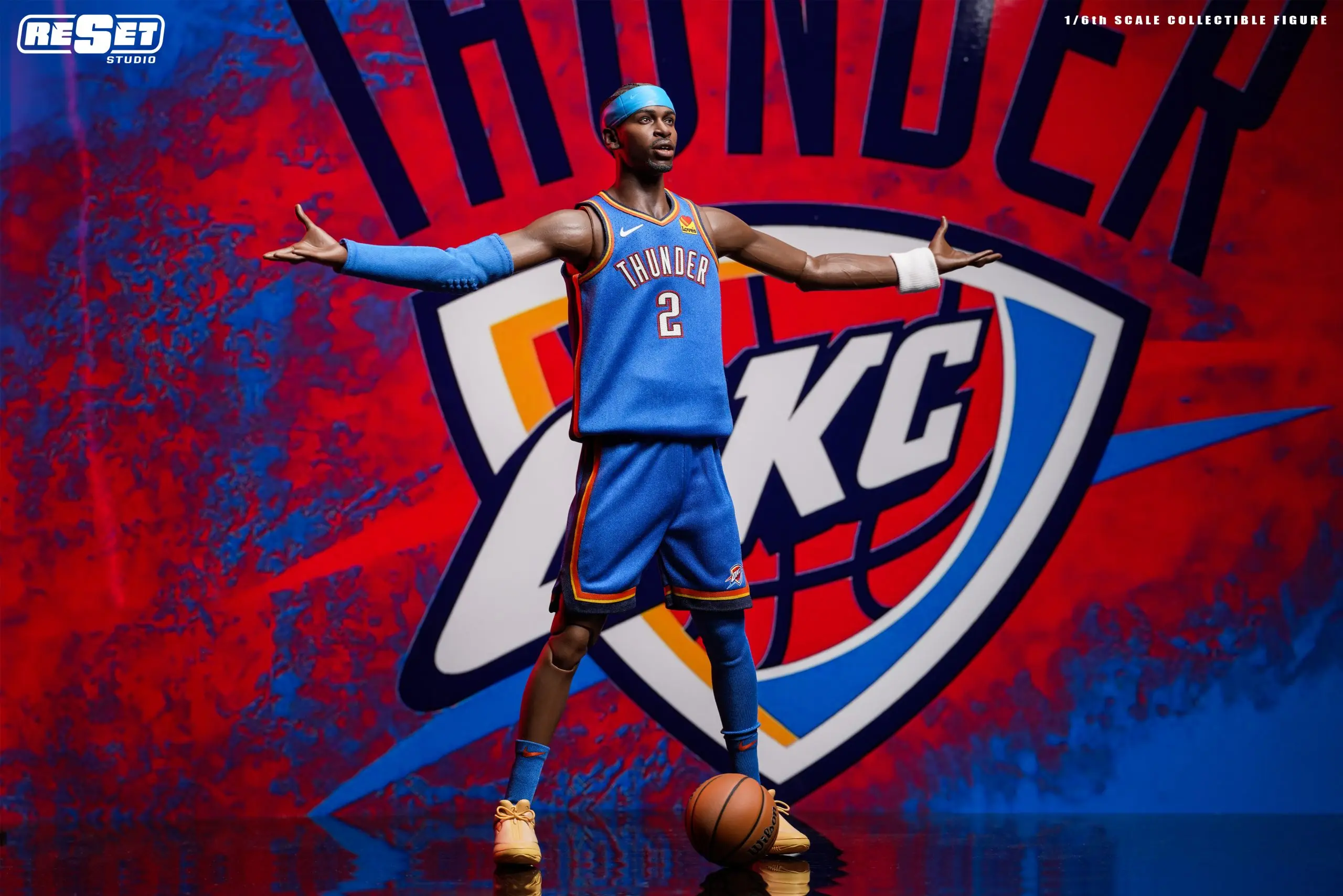 Reset Studio - NBA Oklahoma City Thunder's Alexander 1/6th Scale Collectible Action Figure Set