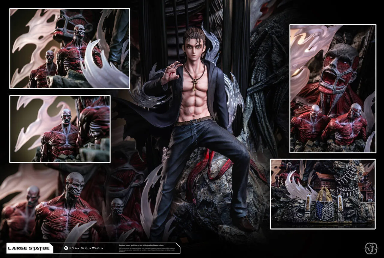 Attack on Titan Eren Jaeger Statue(GK) -Hertz Studio