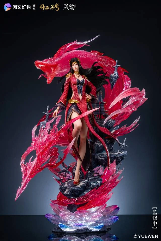 Fights Break Spheres Medusa Queen 1/4 scale (authorized) Staue GK, Lingyun Studio, pre-sale