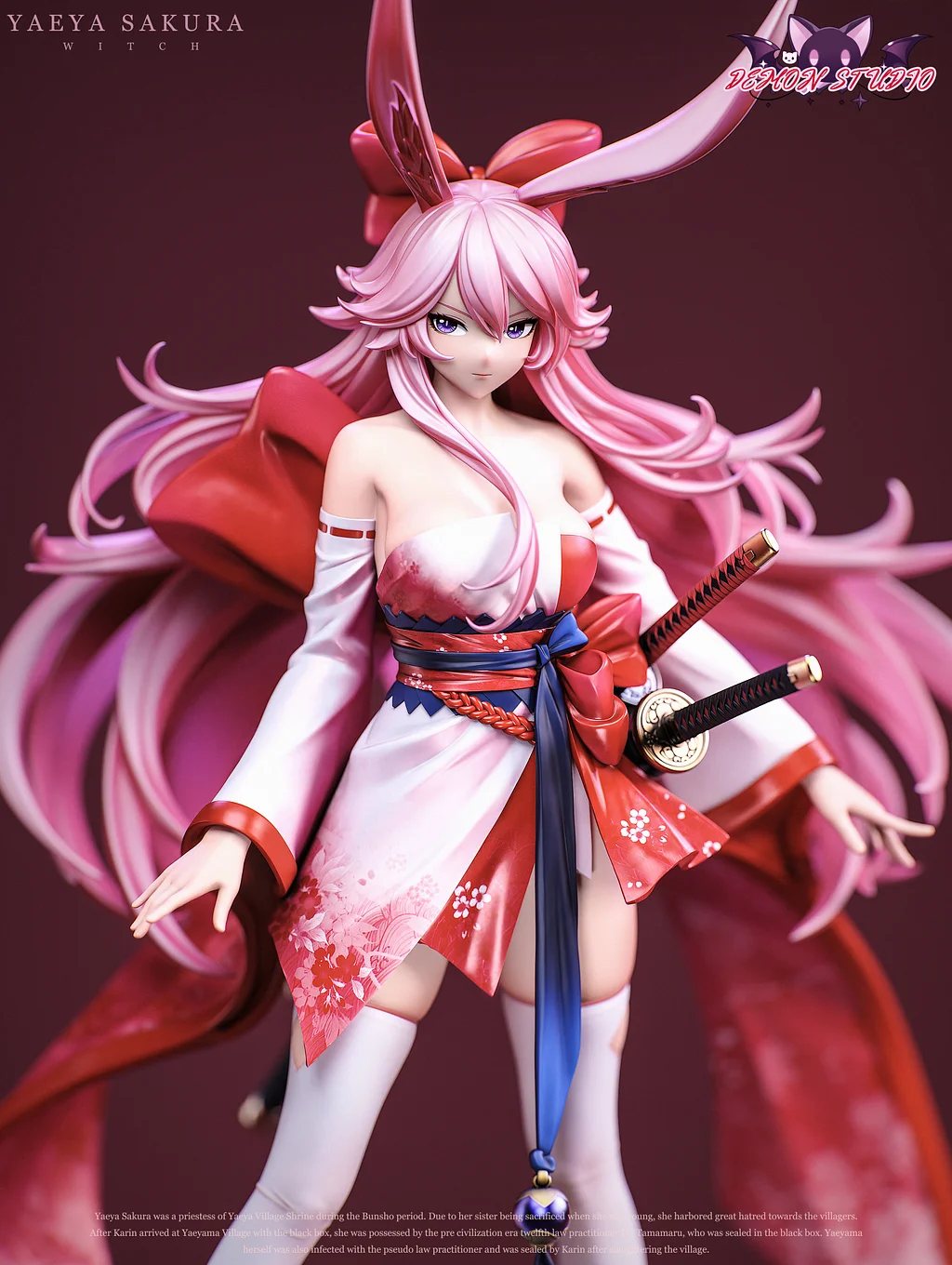 Genshin Impact Yaeya Sakura Witch 1/6 Statue (GK) -Demon Studio