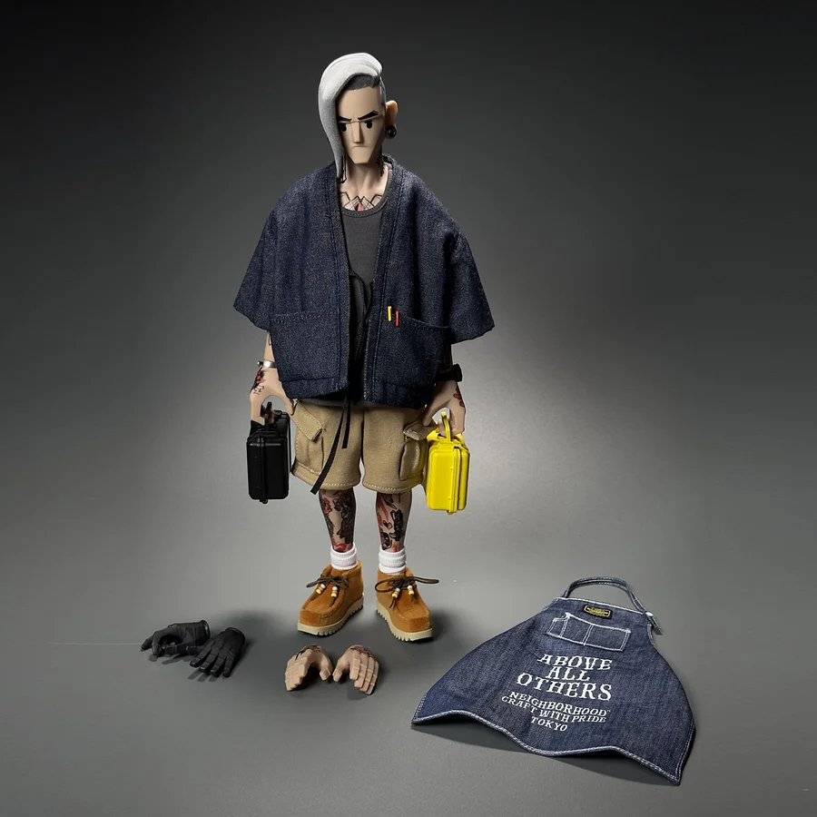 TrickyMan12 - 1/6 scale Tattoo Artist 2 Special Edition FB-10090-B Action Figure Statue 