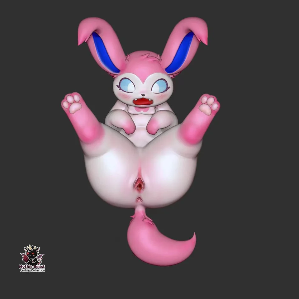 Mythic Beast Fantasy Collection Studio - Sylveon Masturbation Cup Pokemon Statue