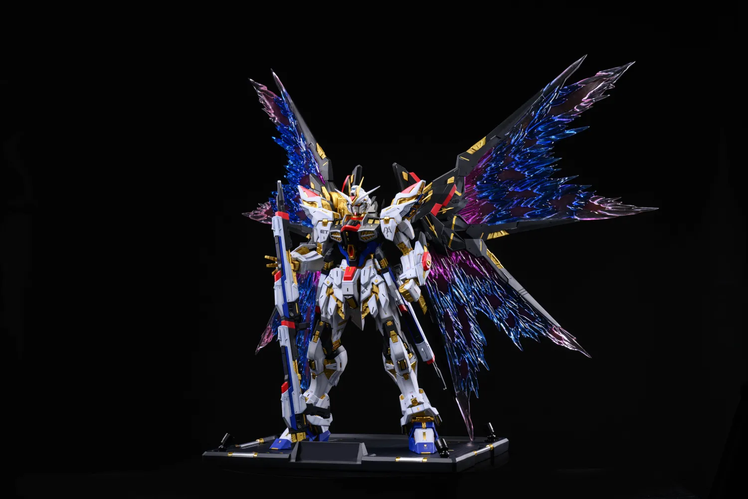 Mobile Suit Gundam Blue Battle Mecha Dual-Form Super Limited Edition Lighting Three-Dimensional Scene Statue(GK) -Mecha era Studio-KWII-GK