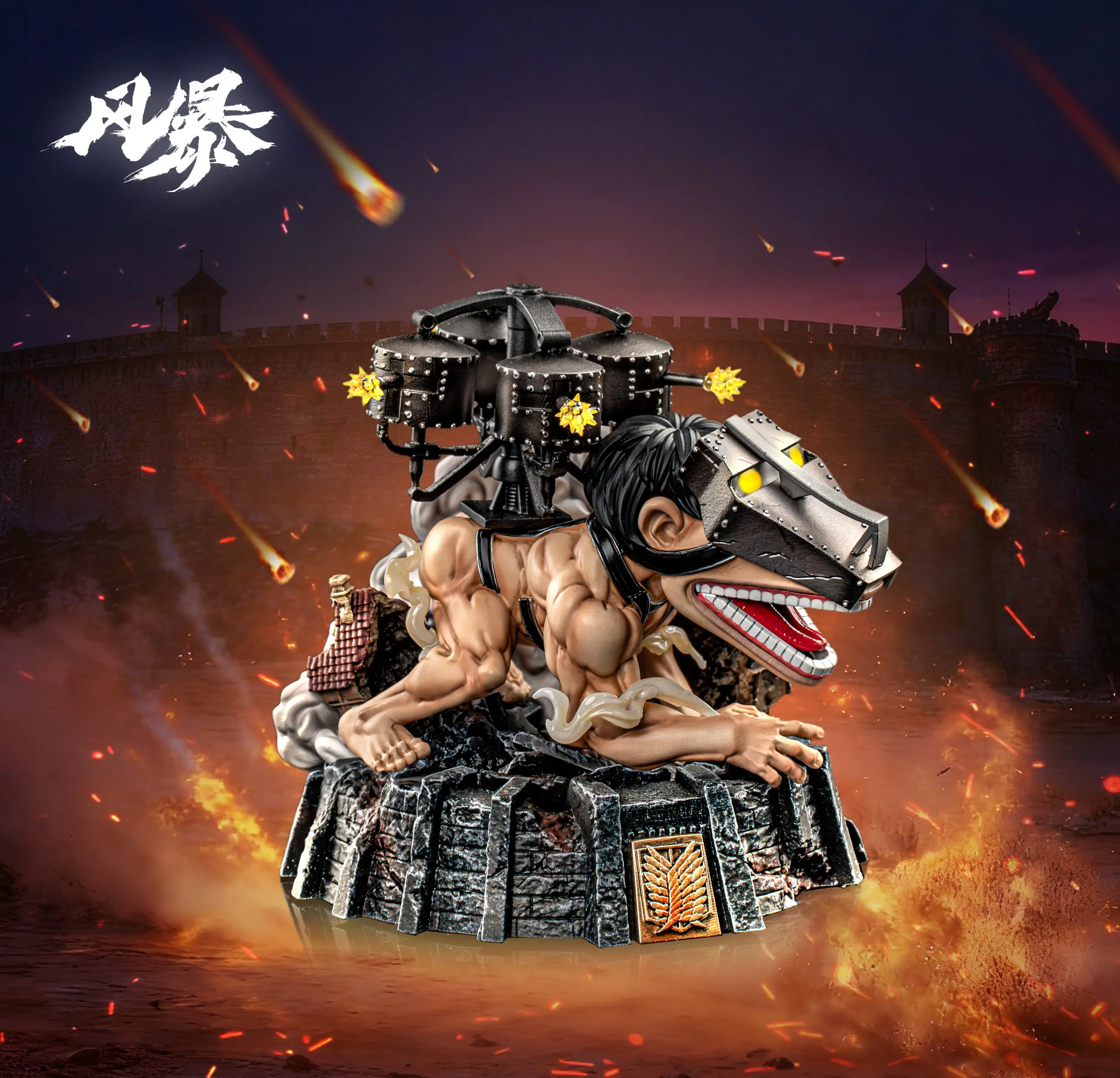 Feng Bao Studio - Attack on Titan Cart Titan Statue