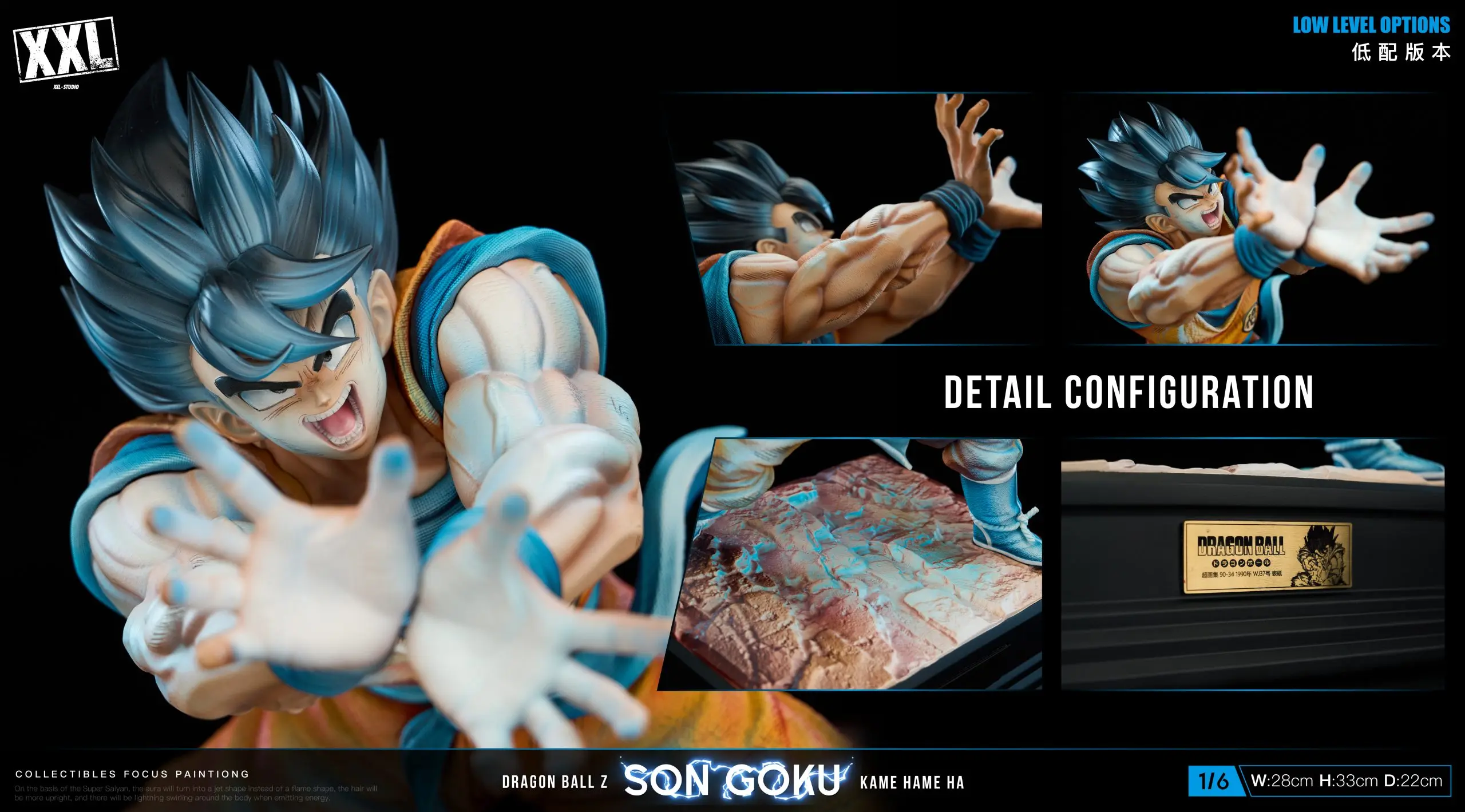 XXL Studio -Dragon Ball Super Artbook Goku Statue(GK)