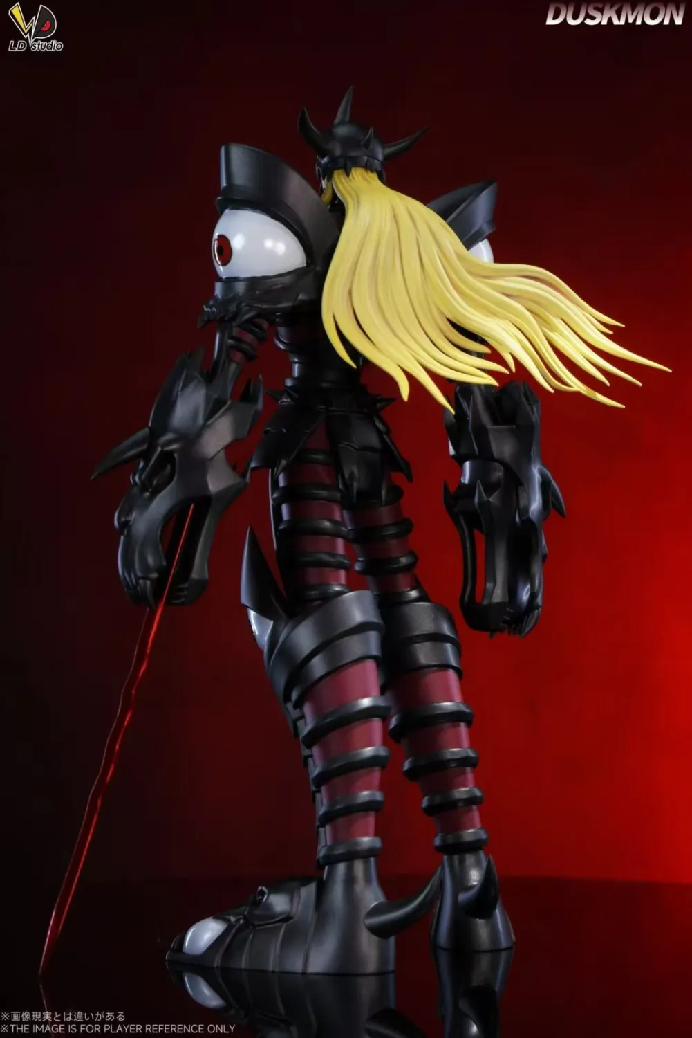 Digimon 04 Infinite Zone Ten Warriors #7 #8 Louwemon & Duskmon Statue(GK) - LD Studio