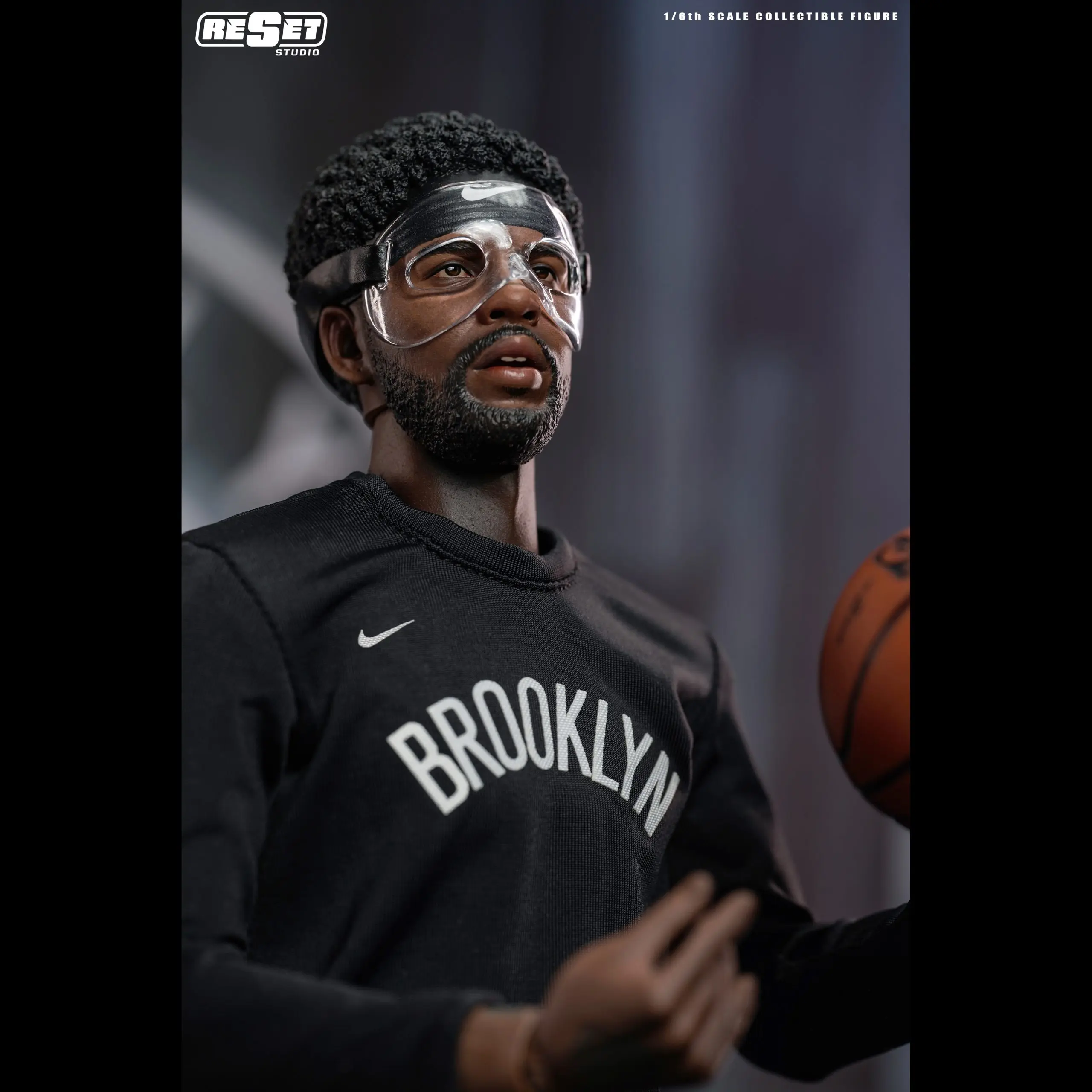 Reset Studio - NBA Nets Masked Kyrie Irving 1/6 Collectible Action Figure