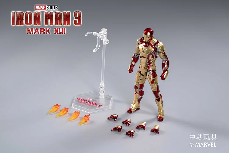 Marvel  Iron Man 3 Mark Xlii 1/10 Action Figure,Statue GK , Middle East Studio, In stock