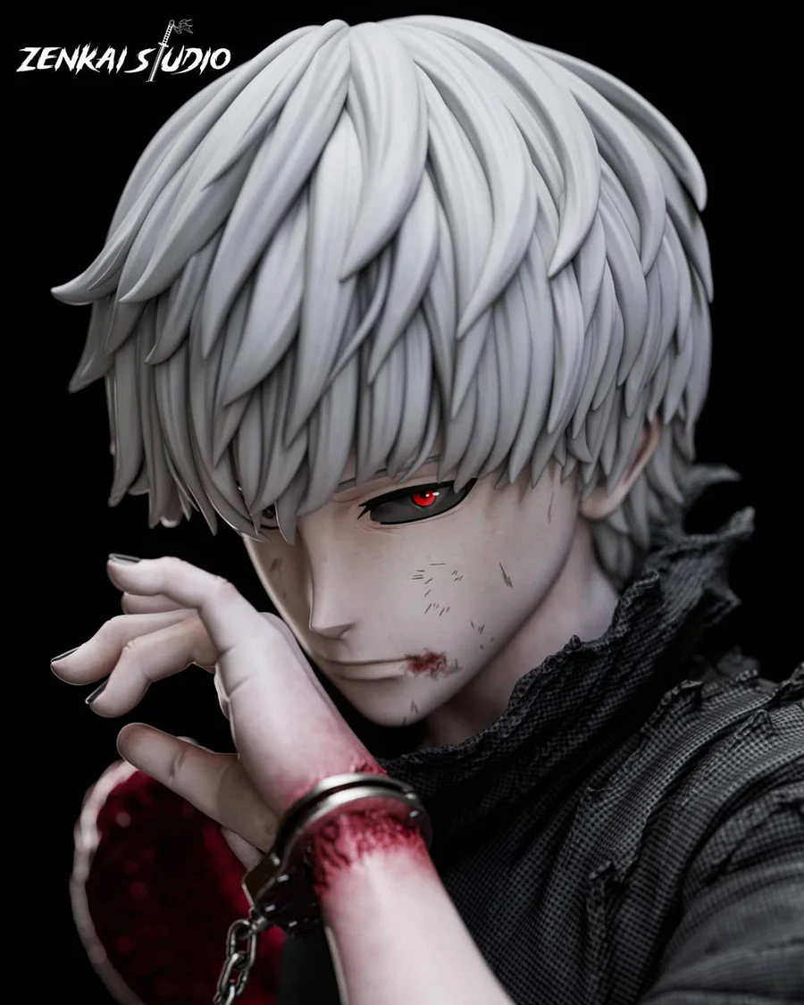 Tokyo Ghoul Ken Kaneki 1/1 Bust Statue(GK)-Zenkai Studio 