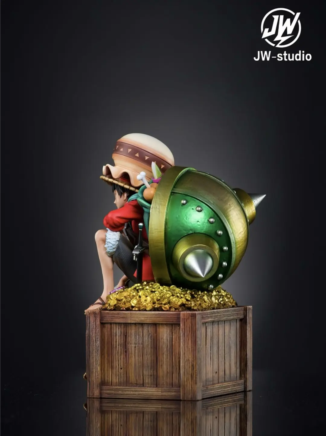 Jw Studio - One Piece Straw Hat Pirates No2 Monkey D. Luffy Statue(GK)