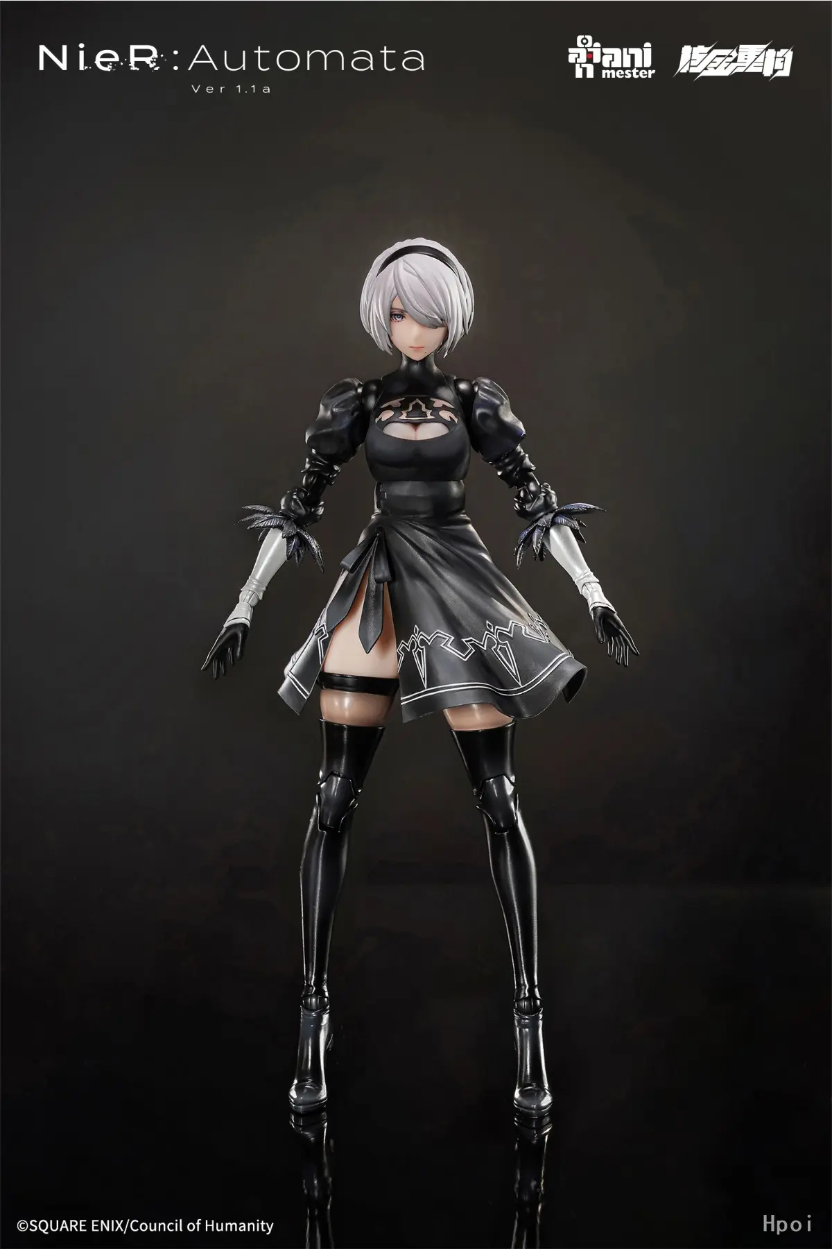 AniMester X Nuclear Gold Reconstruction - YoRHa No.2 Type B - 1/9 Scale Action Figure (Licensed) 