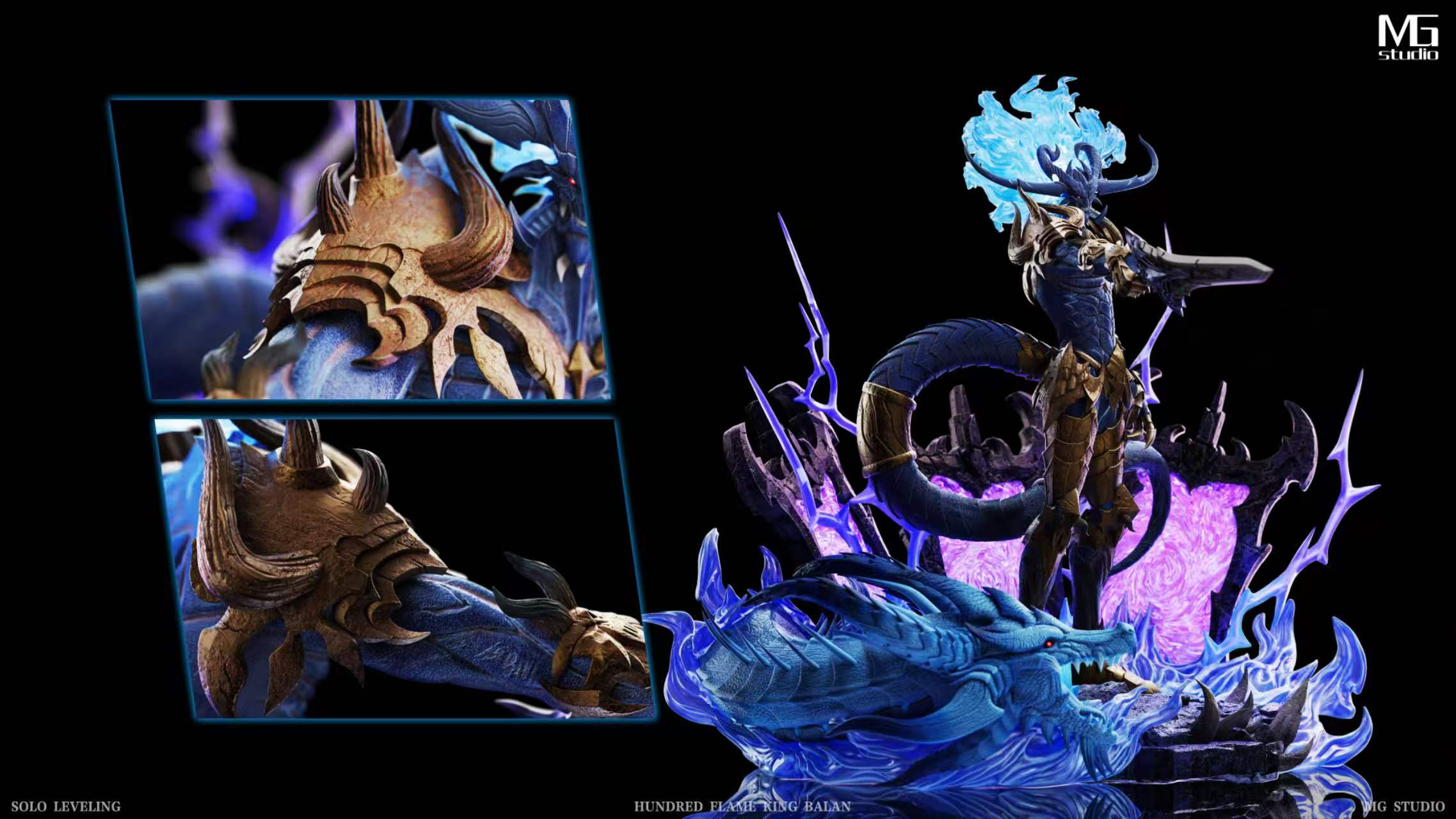 MG Studio  Baran Monarch of Flames Solo Leveling