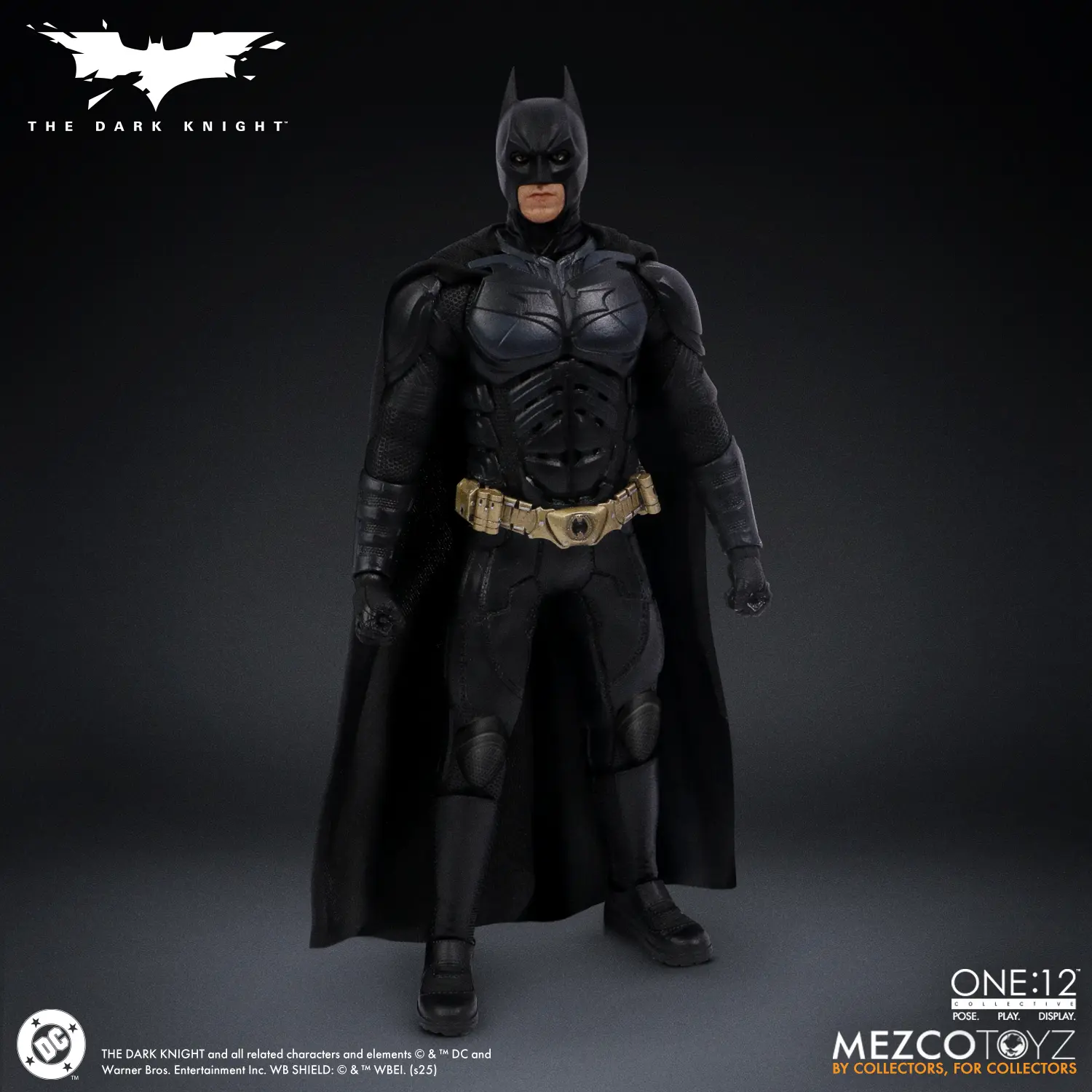 Mezco Studio - 1/12 Batman The Dark Knight (2008 Movie Version) Batman (Licensed)Statue(GK)