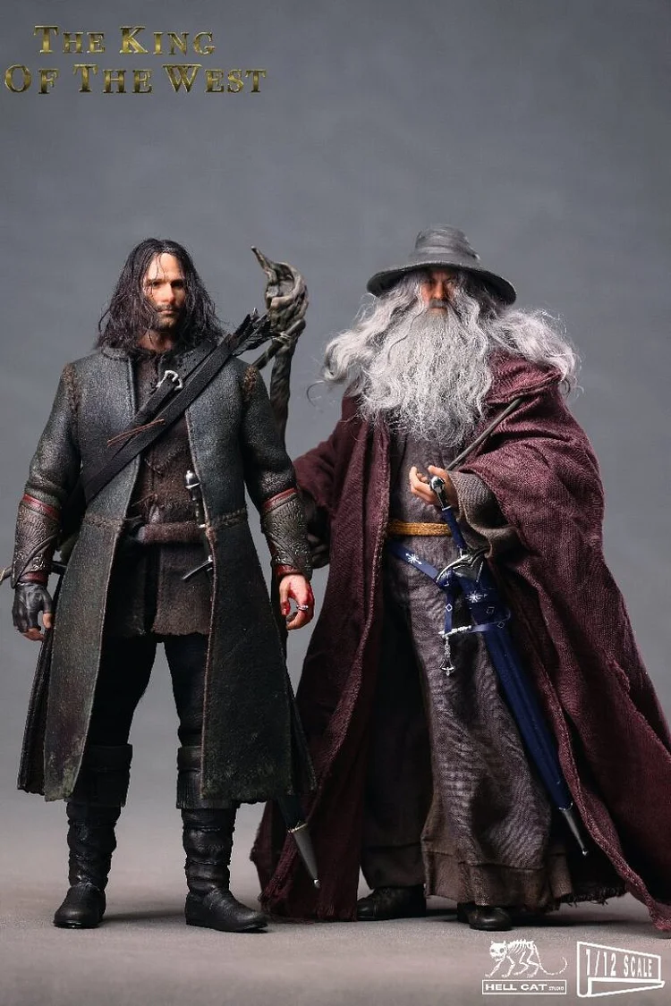 Original Lord of the Rings Aragorn DYM202403 1/12 Action Figure Statue(GK) )-Hell Cat Pre-sale