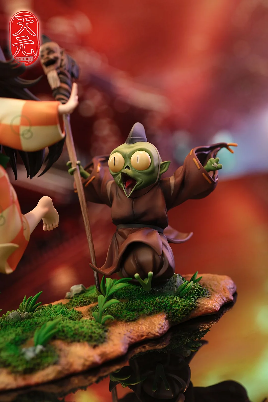 Rin & Jyaken 1/6 Statue (GK)-TY Studio Pre-sale