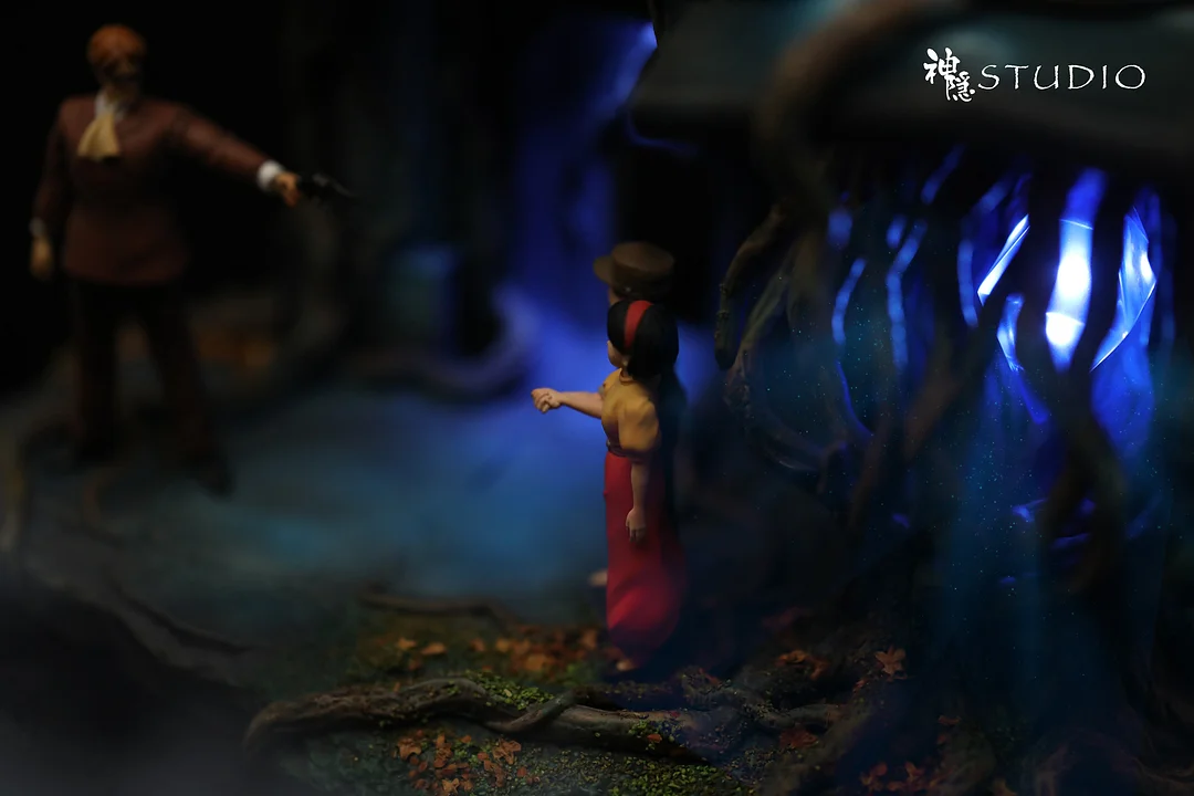 In stock - Rebirth of Balse Laputa with LED - Laputa: Castle in the Sky  Statue(GK) - ShenYin Studio -KWII-GK