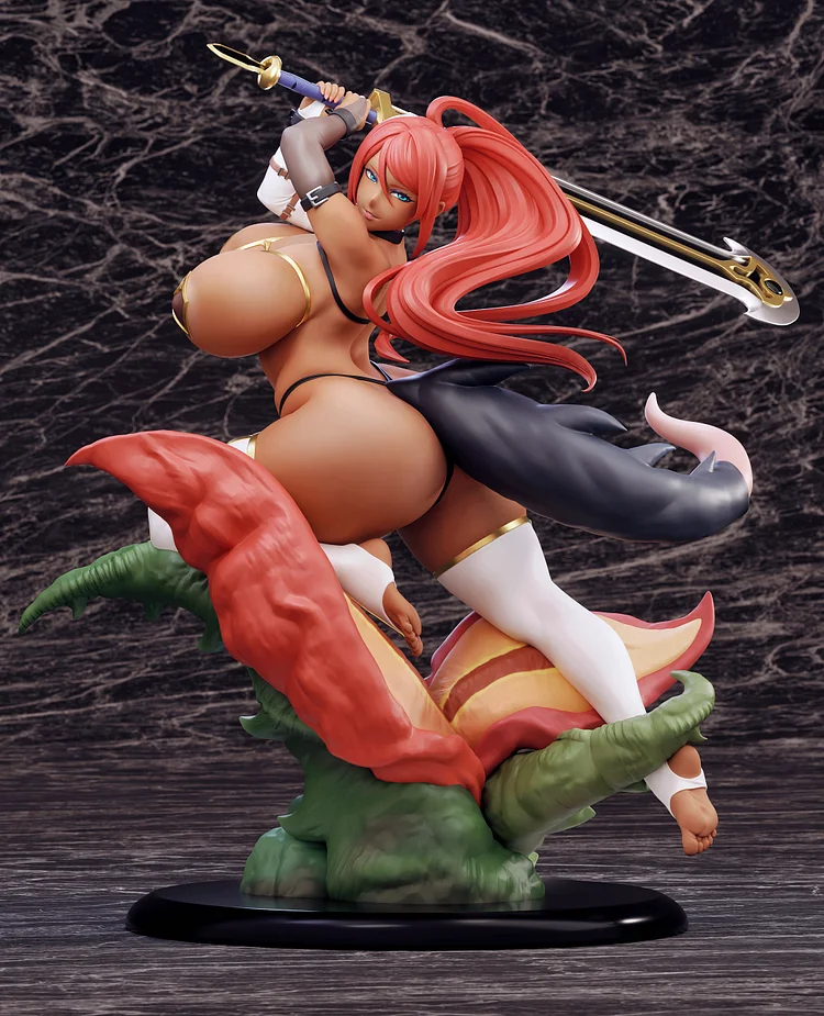 Silver Adventurer Fire Dragon Linia 1/6 Statue GK (Adult 18+)-SODA Studio Pre-sale